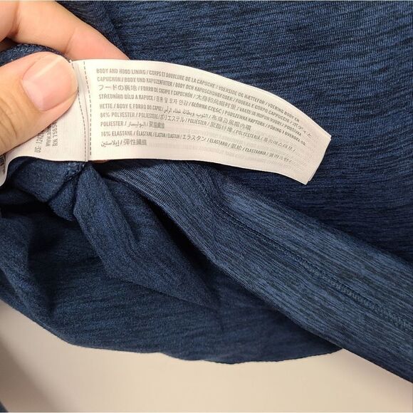 Abercrombie & Fitch Blue Breathable Pullover Sweater/ Hoodie Size Small - Picture 4 of 4